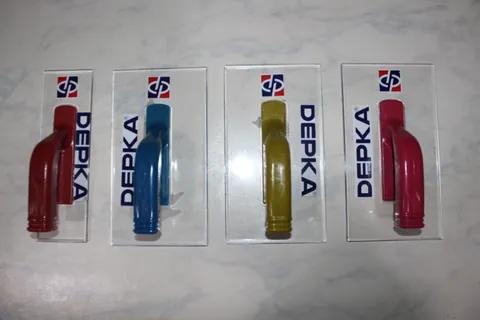 Dört farklı sap renginde DEPKA şeffaf malaları