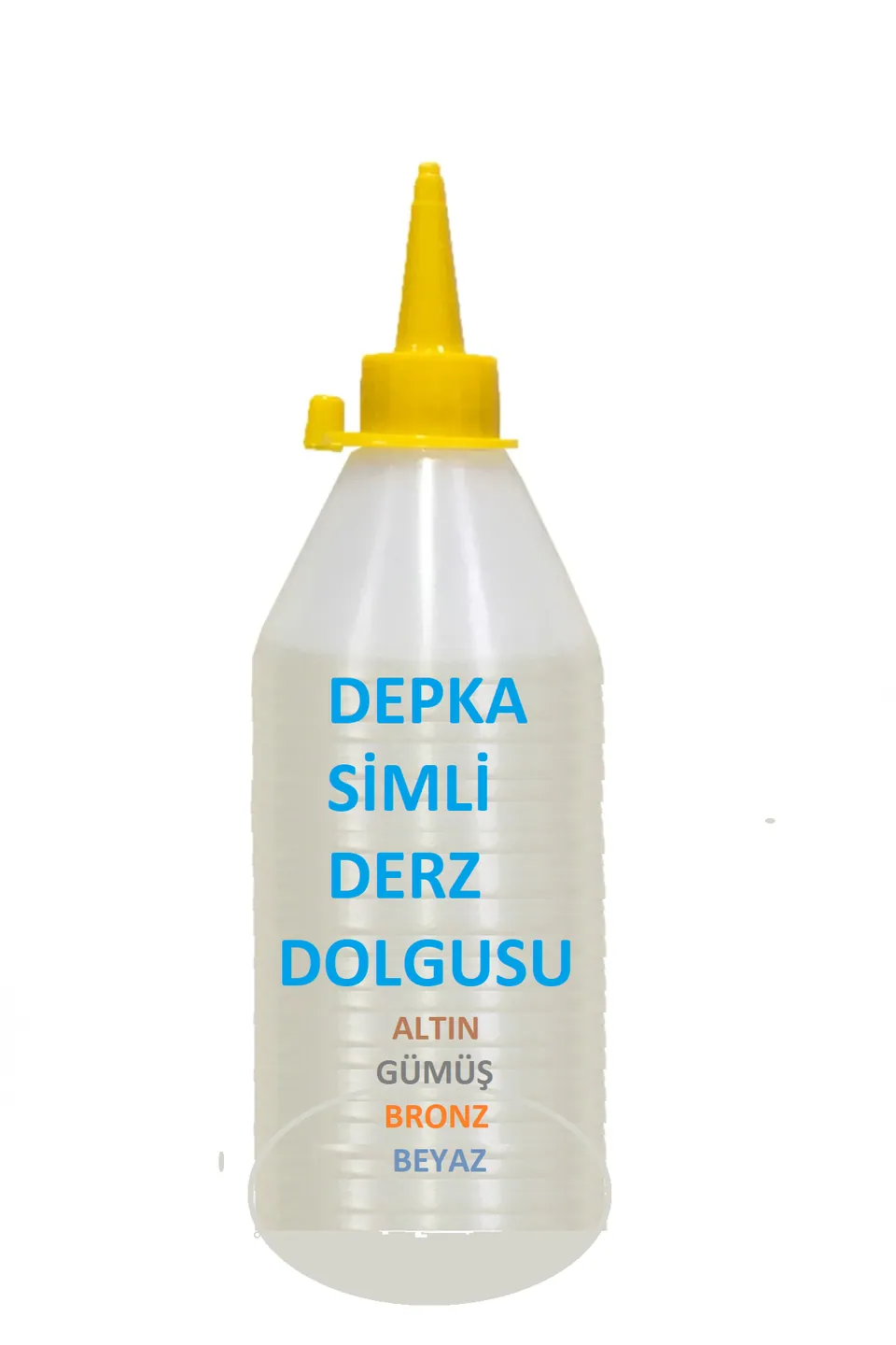 Altın, gümüş, bronz ve beyaz DEPKA simli derz dolgusu