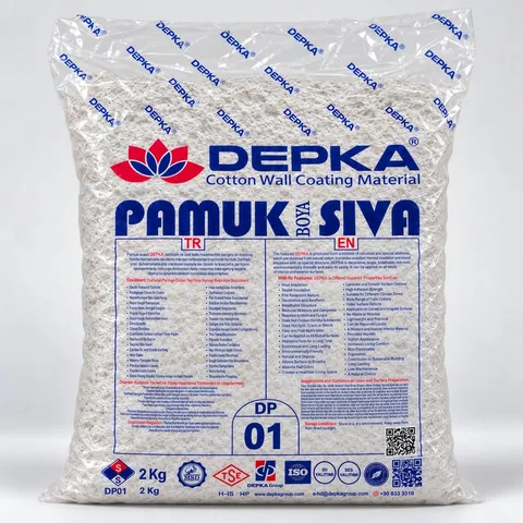 DP01 pamuk sıva 2 kg paket